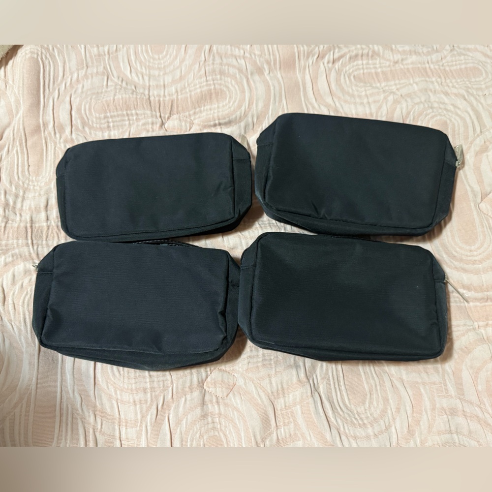 Sephora Black Unisex  Bag/pouch 4 pack